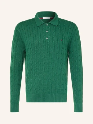 Tommy Hilfiger Koszulka Polo Z Dzianiny gruen ZIELONY