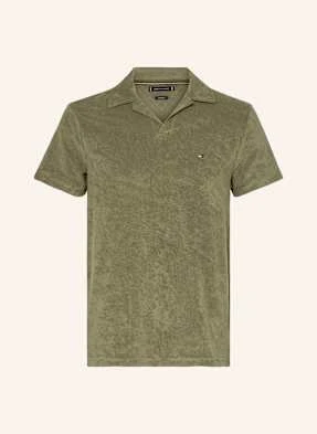 Tommy Hilfiger Koszulka Polo Z Materiału Frotte gruen