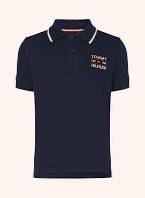 Tommy Hilfiger Koszulka Polo Z Piki blau