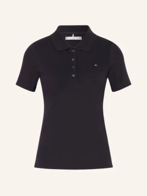 Tommy Hilfiger Koszulka Polo Z Piki blau