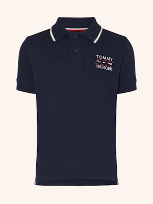 Tommy Hilfiger Koszulka Polo Z Piki blau