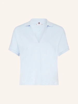 Tommy Hilfiger Koszulka Polo Z Piki blau