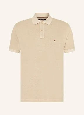 Tommy Hilfiger Koszulka Polo Z Piki Regular Fit beige