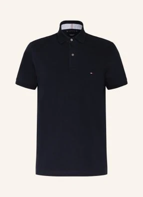 Tommy Hilfiger Koszulka Polo Z Piki Regular Fit blau