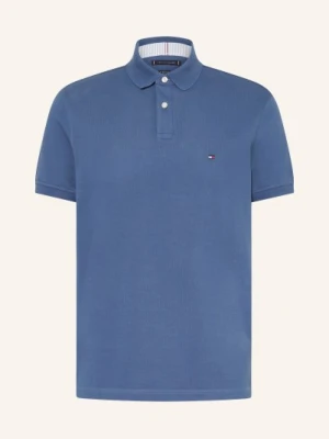 Tommy Hilfiger Koszulka Polo Z Piki Regular Fit blau