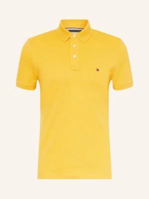 Tommy Hilfiger Koszulka Polo Z Piki Regular Fit gelb
