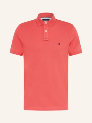 Tommy Hilfiger Koszulka Polo Z Piki Regular Fit rot