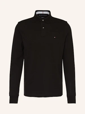 Tommy Hilfiger Koszulka Polo Z Piki Regular Fit schwarz