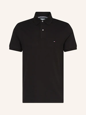 Tommy Hilfiger Koszulka Polo Z Piki Regular Fit schwarz