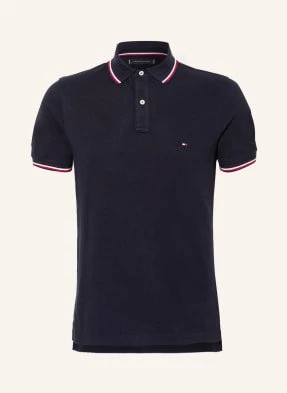 Tommy Hilfiger Koszulka Polo Z Piki Slim Fit blau