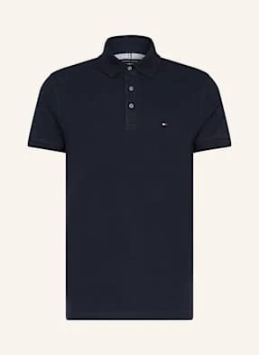 Tommy Hilfiger Koszulka Polo Z Piki Slim Fit blau