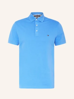 Tommy Hilfiger Koszulka Polo Z Piki Slim Fit blau