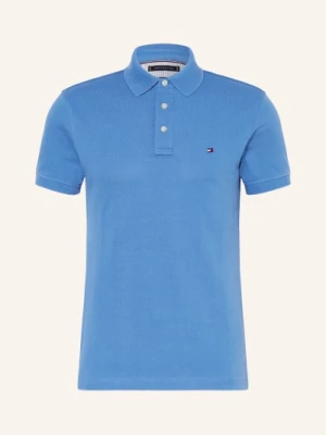 Tommy Hilfiger Koszulka Polo Z Piki Slim Fit blau