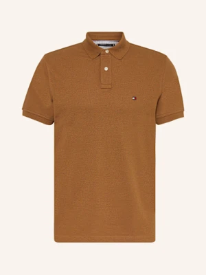 Tommy Hilfiger Koszulka Polo Z Piki Slim Fit braun
