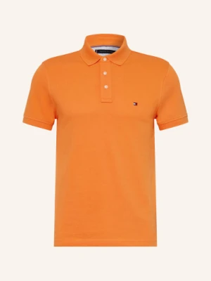 Tommy Hilfiger Koszulka Polo Z Piki Slim Fit orange