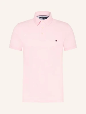 Tommy Hilfiger Koszulka Polo Z Piki Slim Fit pink