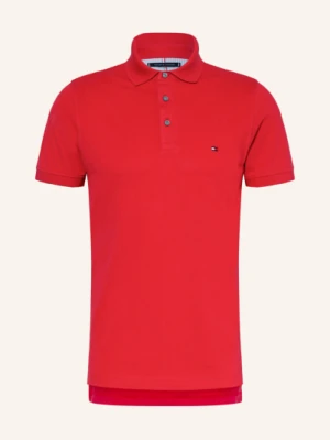 Tommy Hilfiger Koszulka Polo Z Piki Slim Fit rot
