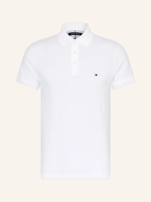 Tommy Hilfiger Koszulka Polo Z Piki Slim Fit weiss