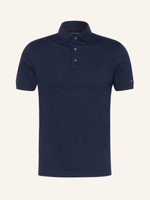 Tommy Hilfiger Koszulka Polo Z Pikowanym Wzorem blau