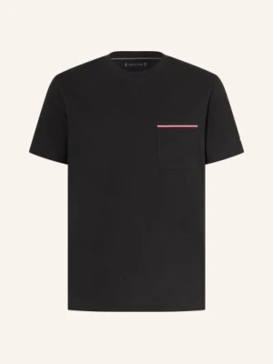 Tommy Hilfiger Koszulka schwarz CZARNY