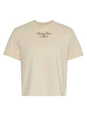 Tommy Hilfiger Koszulka w kolorze beżowym rozmiar: XS