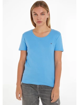 Tommy Hilfiger Koszulka w kolorze błękitnym rozmiar: S