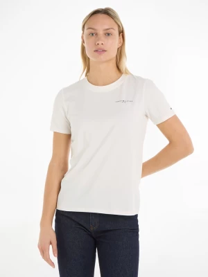 Tommy Hilfiger Koszulka w kolorze kremowym rozmiar: XL