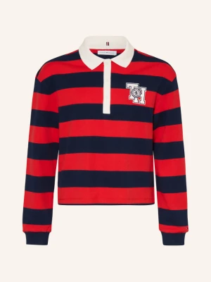 Tommy Hilfiger Koszulka W Stylu Rugby blau