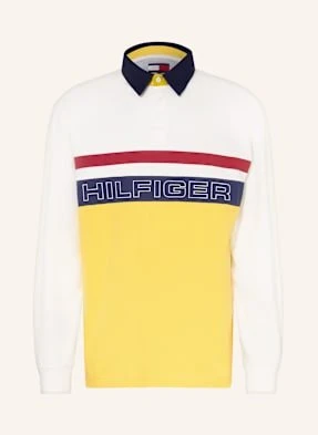 Tommy Hilfiger Koszulka W Stylu Rugby Relaxed Fit gelb