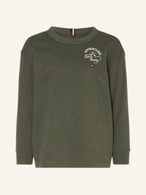 Tommy Hilfiger Koszulka Z Długim Rękawem gruen