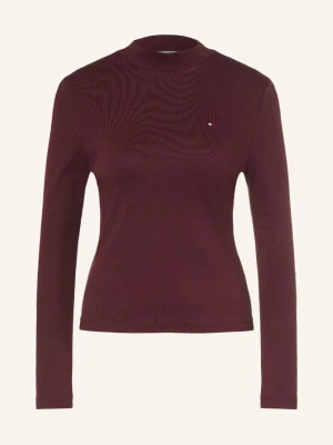 Tommy Hilfiger Koszulka Z Długim Rękawem rot CIEMNOCZERWONY