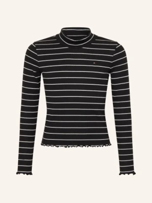 Tommy Hilfiger Koszulka Z Długim Rękawem schwarz