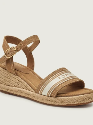 Tommy Hilfiger Koturny | z dodatkiem skóry beżowy