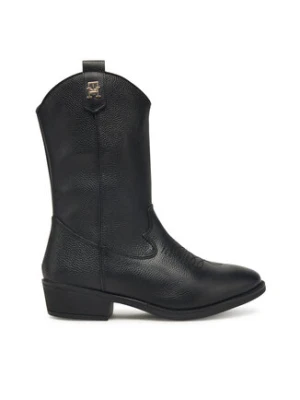 Tommy Hilfiger Kowbojki T3A6-34040-0036999 Czarny