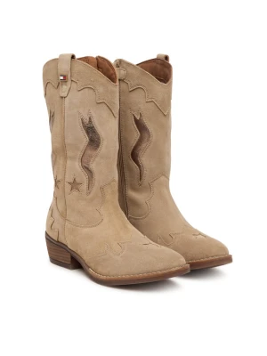 Tommy Hilfiger Kowbojki T3A6-35194-1429 Beżowy