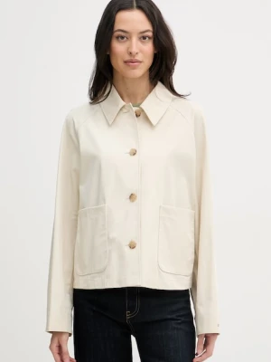 Tommy Hilfiger krótki trencz damski bawełniany