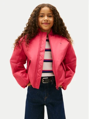 Tommy Hilfiger Kurtka bomber KG0KG08927 Różowy Regular Fit