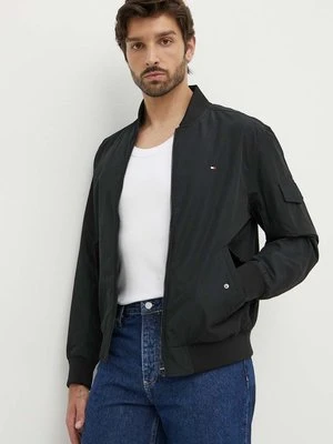 Tommy Hilfiger kurtka bomber męski kolor czarny przejściowa MW0MW35658