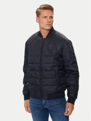 Tommy Hilfiger Kurtka bomber MW0MW36325 Granatowy Regular Fit