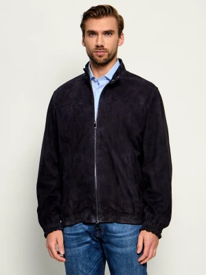 Tommy Hilfiger Kurtka bomber | Regular Fit | zamsz granatowy