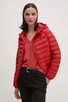 Tommy Hilfiger kurtka damska kolor czerwony przejściowa