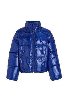 Tommy Hilfiger kurtka dziecięca kolor niebieski
