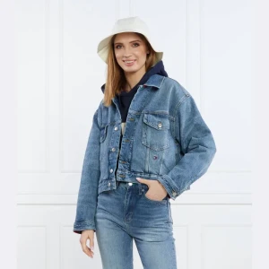 Tommy Hilfiger Kurtka jeansowa THXSM DNM STRAIGHT JKT HERO IND | Straight fit