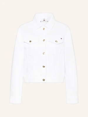 Tommy Hilfiger Kurtka Jeansowa weiss