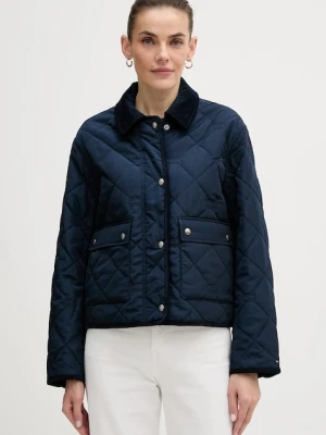 Tommy Hilfiger kurtka kolor granatowy przejściowa WW0WW47998