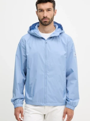 Tommy Hilfiger kurtka kolor niebieski przejściowa MW0MW40225