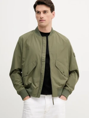 Tommy Hilfiger kurtka kolor zielony przejściowa MW0MW39629