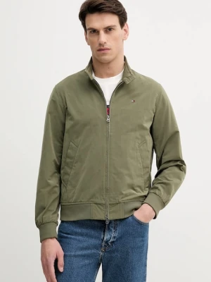 Tommy Hilfiger kurtka kolor zielony przejściowa MW0MW39637