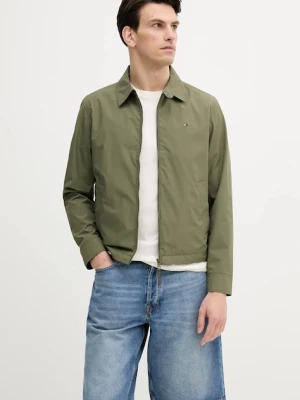 Tommy Hilfiger kurtka kolor zielony przejściowa MW0MW40582