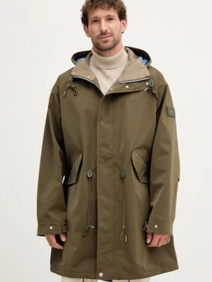 Tommy Hilfiger kurtka kolor zielony przejściowa MW0MW40924